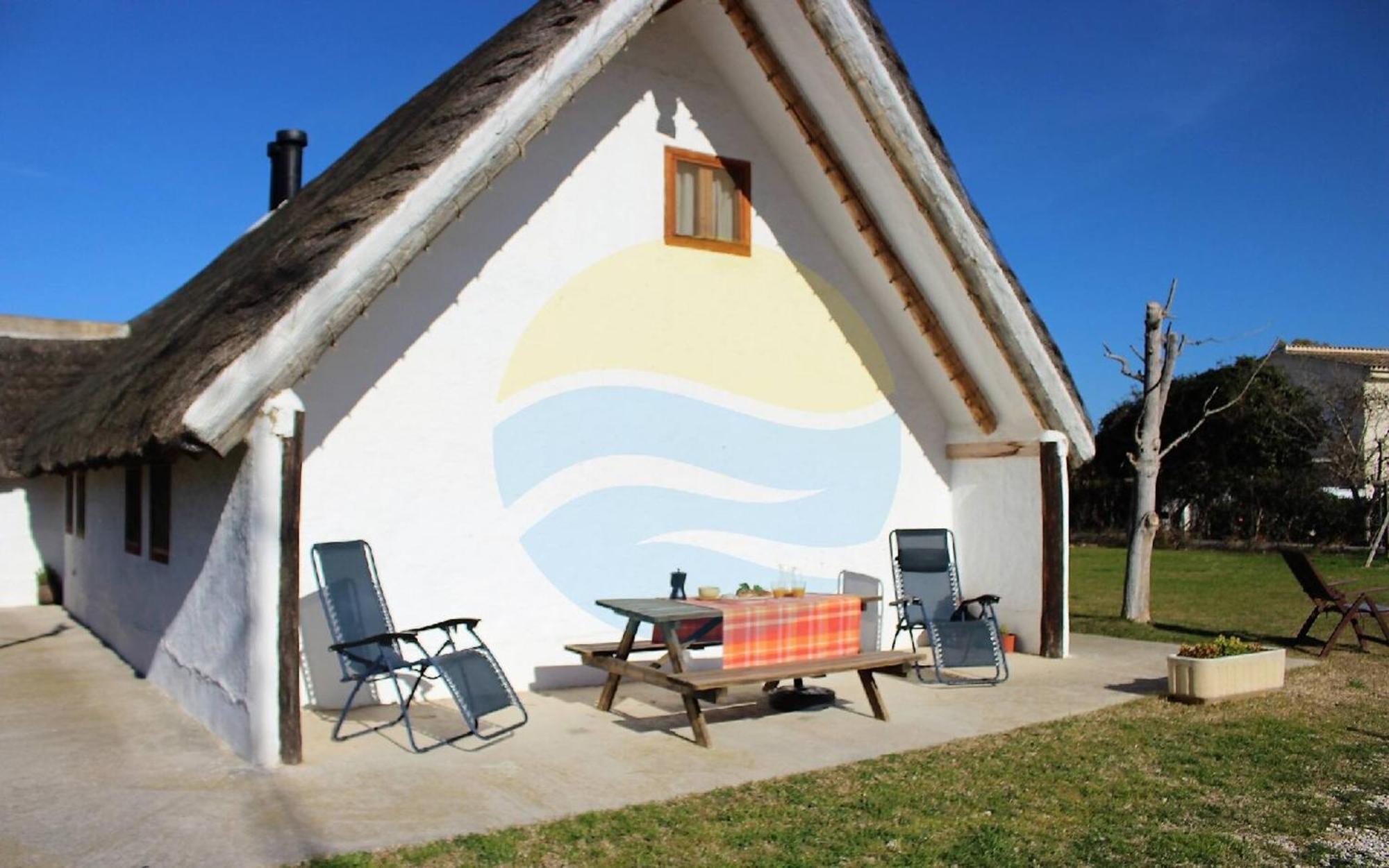 Barraca Tipica Del Delta, Con Piscina, Jardin Y Barbacoa - Deltavacaciones Villa Sant Jaume d'Enveja Bagian luar foto